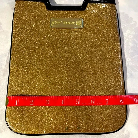 COPY - Betsey Johnson Golden Glam iPad or Tablet Sleeve - Picture 3 of 7